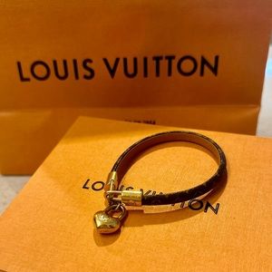 Louis Vuitton Heart Locket Bracelet
